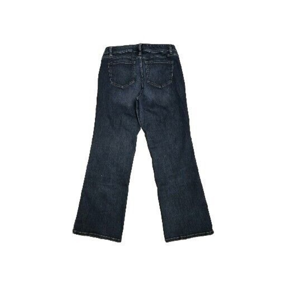 Lane Bryant Signature Fit Mid Rise Bootcut Plus 14 Dark Blue Jeans Stretch Curvy